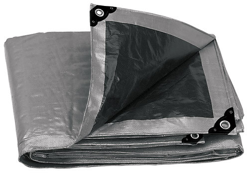 Truper Reinforces Tarps, 10 Mil Thickness,16 Mil Thickness , 9.8 X 13 Ft Reinfor