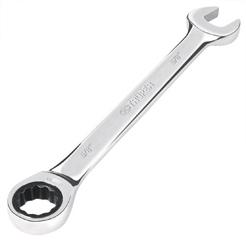 Truper 1/2x7" Combination Ratcheting Wrench #15738