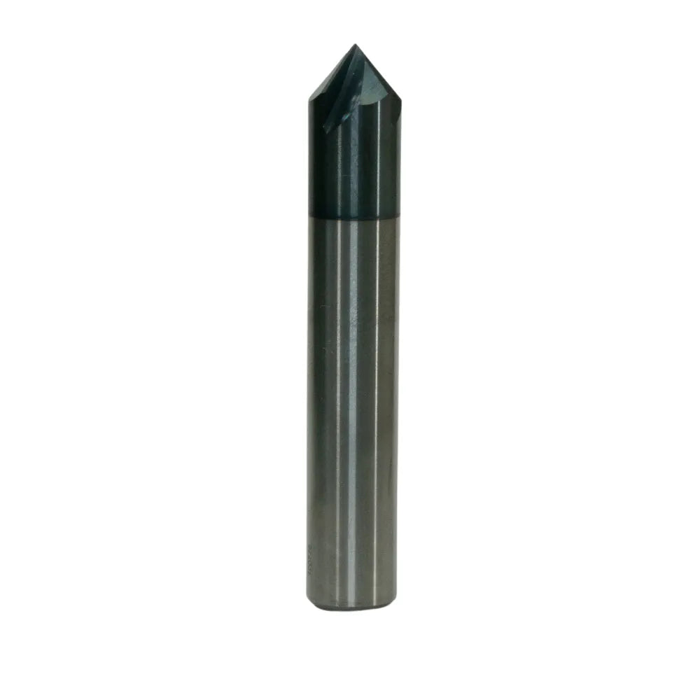 EMSC 3/16 x 3/16 4FSE 120° AlTIN Chamfer Mill 2" oal