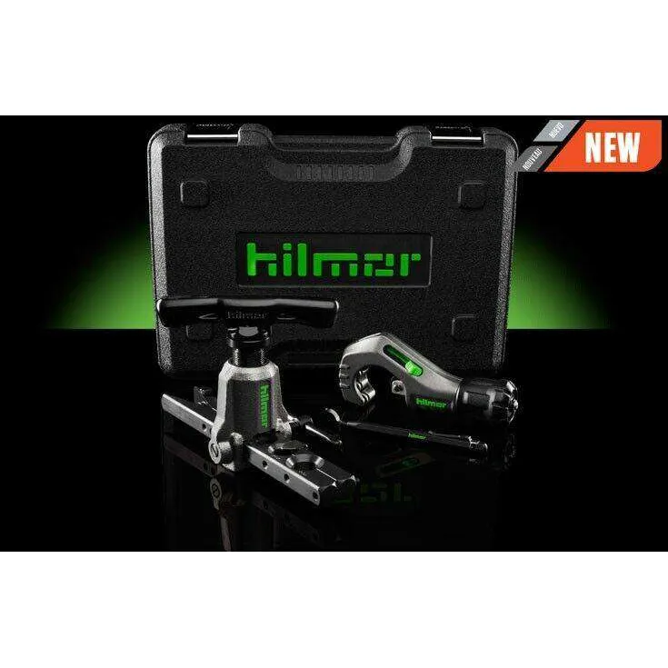 Hilmor 1937685 FTOK Orbital Flare Kit with Tubing Cutter and Deburring Tool