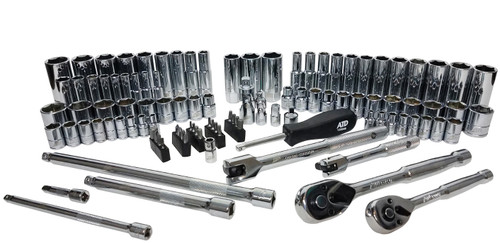 ATD Tools 106 pc. SAE/Metric 1/4" & 3/8" Dr. Socket Tray