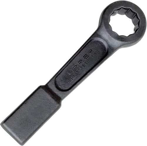 URREA 12-Point Striking Wrench - 1-1/4" Black Flat Strike Wrench with Straight P