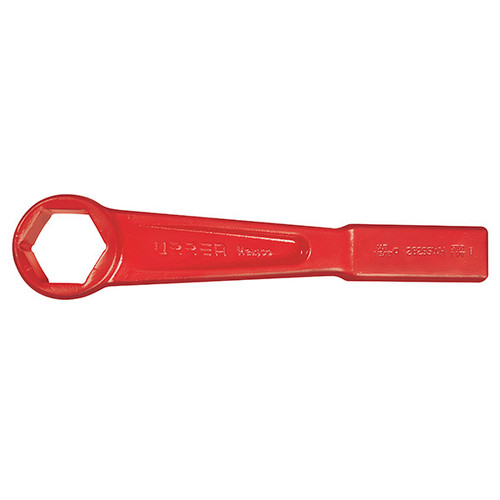 URREA 6-Point Thin Wall Striking Wrench - 1-7/16" Flat Strike Wrench with Straig