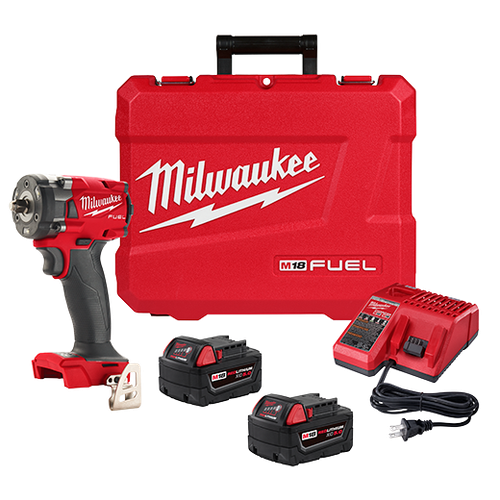 M18 FUEL 3/8 Compact Impact Wrench w/ Friction Ring Kit