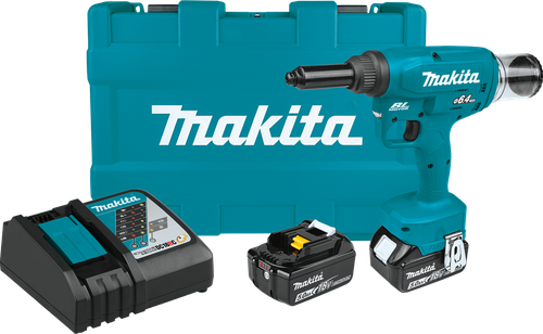 18V LXT™ Lithium-Ion Brushless Cordless Rivet Tool Kit (5.0Ah),Brushless Motor, XVR02T