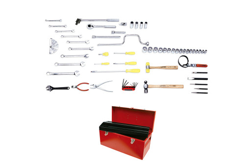 URREA 55 pc Automotive sets with toolbox #9914