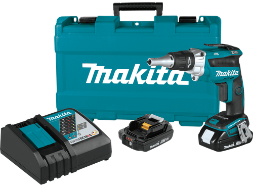 18V LXT™ Lithium-Ion Compact Brushless Cordless2,500 RPM Drywall Screwdriver Kit (2.0Ah), XSF04R
