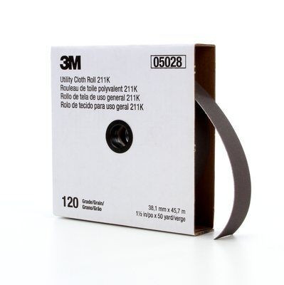 3M 1.5" x 50 Yard Utility Cloth Roll 211K (5028)