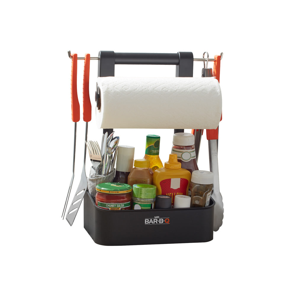 Mr. Bar-B-Q Collapsible BBQ Caddy