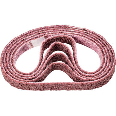 Opens dialog PFERD 43563 - 3/4" x 18" POLIVLIES Surface Cond. Belt Aluminum Oxide - Medium Grade (10pk)