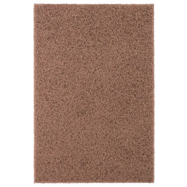 Opens dialog PFERD 44606 6" x 9" POLIVLIES Hand Pad - Tan Aluminum Oxide - Medium Grade (20pk)
