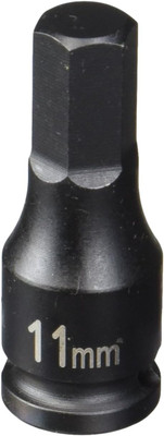 Grey Pneumatic 3/8" Drive x 11mm Hex Driver Socket (1911M)