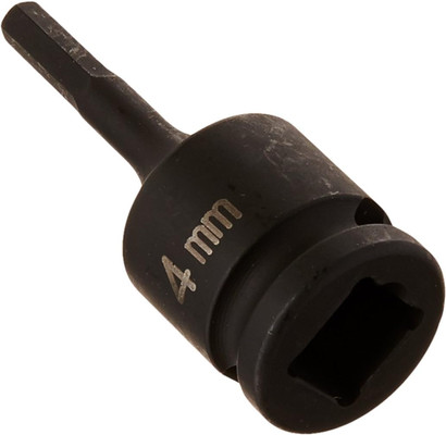 Grey Pneumatic 3/8" Drive x 4mm Hex Driver Socket (1904M)