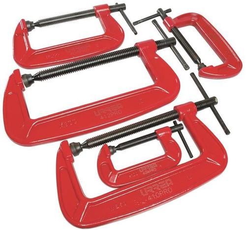 Urrea Maximum Opening 4 inch C-Clamps Heavy Duty