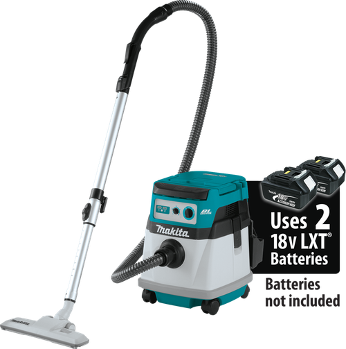 36V (18V X2) LXT™ Brushless 4 Gallon Wet/Dry Dust Extractor/Vacuum, Tool Only, Oversized on-off switch, XCV23Z