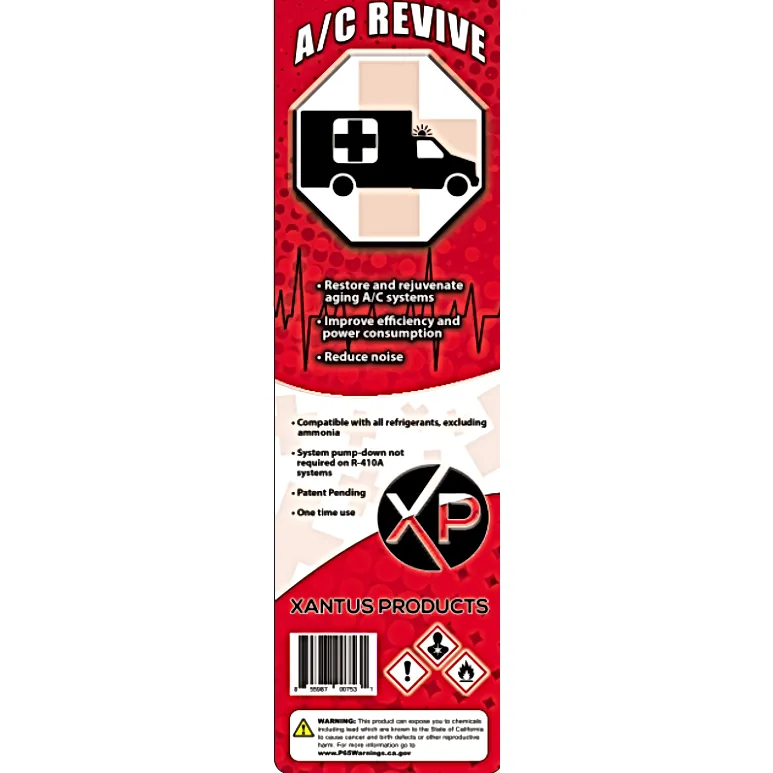 Xantus Products 66-101 A/C Revive Commercial Direct Inject AC System Performance Enhancer, 6-15 ton systems