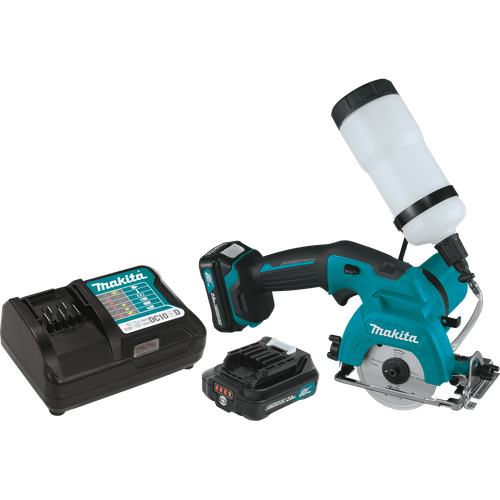 12V max CXT™ Lithium-Ion Cordless 3-3/8" Tile/Glass Saw Kit (2.0Ah), CC02R1
