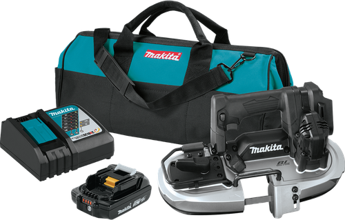 18V LXT™ Lithium-Ion Sub-Compact Brushless Cordless Band Saw Kit (2.0Ah), Built-in L.E.D, XBP05R1B
