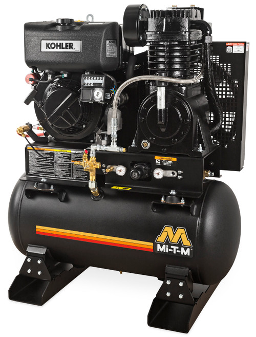 Mi-T-M ABS-9KD-30H Diesel Air Compressors ,30-Gallon Two Stage Diesel