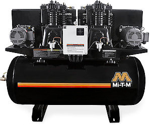 Mi-T-M ACD-20375-120HM Electric Air Compressors, 120-Gallon Two Stage Electric H