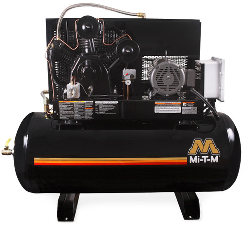 Mi-T-M ADS-23110-120HM Electric Air Compressors ,120-Gallon Two Stage Electric S