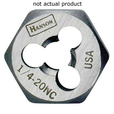 Irwin 7/8-14 NF HCS Rethreading Hex Die (7263)