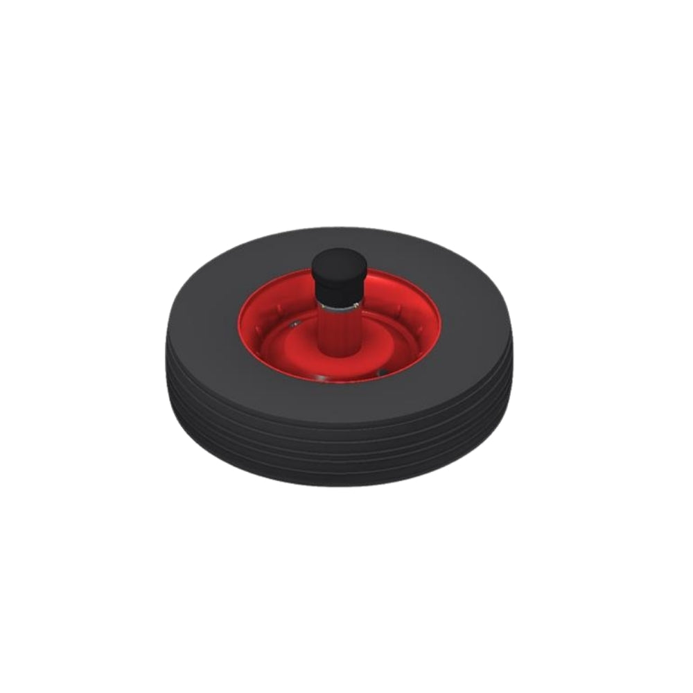 Amerex Wheel 12.5 Red with Hardware | AME-06377