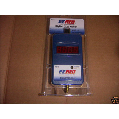 EZ Red 4.99 to 19.99 V Digital Volt Meter (EZ612)