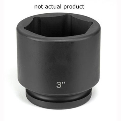 Grey Pneumatic 1" Drive x 4" Standard Socket (4128R)