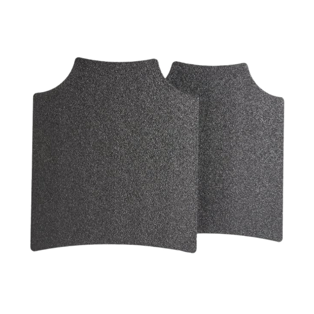 Guard Dog Tactical Level III+ 10X12 AR500 Steel Plate Pair (8.5 Lbs/Per - Black) | GDA-IIIPLUS-STEEL