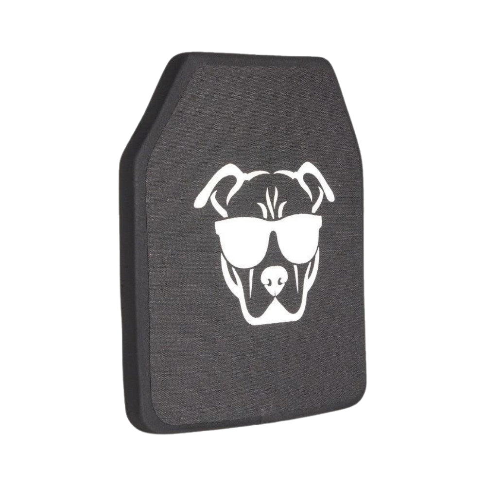 Guard Dog Tactical Level IV 10X12 Ceramic Plate (6.5 Lbs/Per - Black) | GDA-IVPLATE