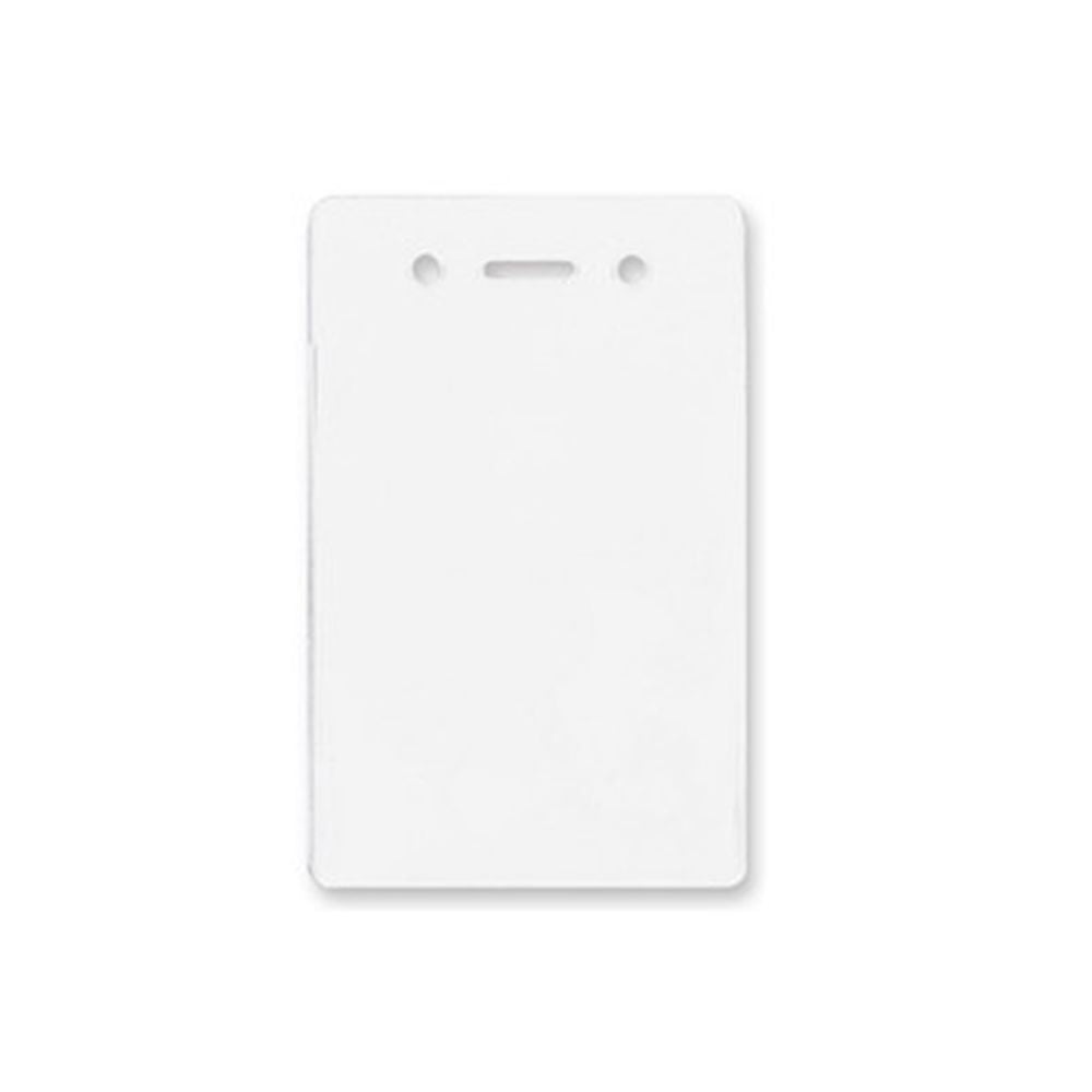 IDP Clear Vertical Badge Holder 100/pack | IDP-900615