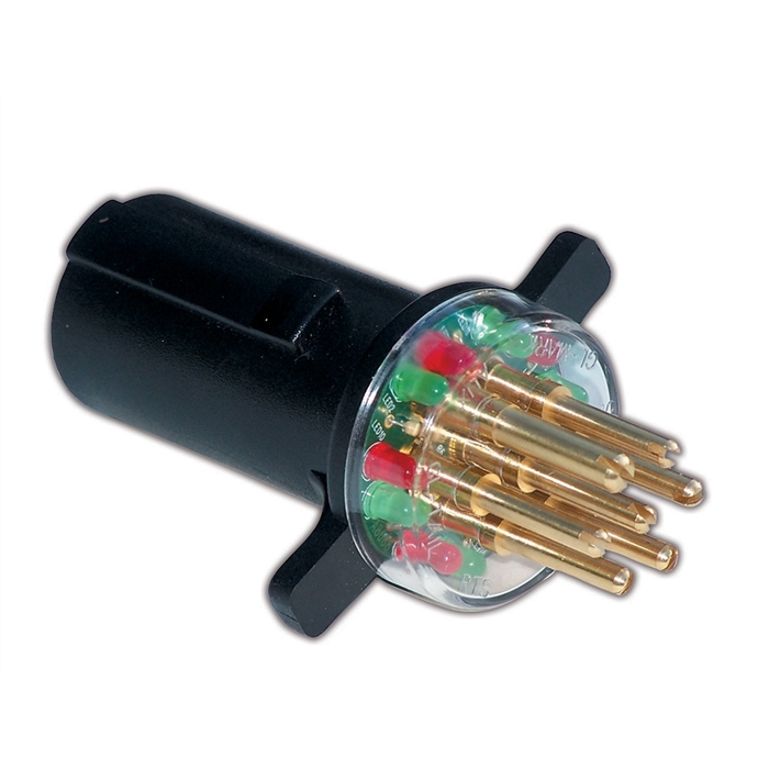 Innovative Products Of America 7865L 7 Round Pin Tractor Trailer Circuit Tester