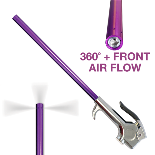 Innovative Products of America 8058The BlowBack Gun dislodges and evacuates debris from the bottom of a bolt hole and out of all the threads