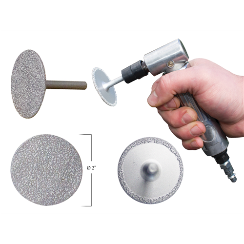 Innovative Products Of America 8120 Diamond 2 in. Grinding Wheel, 3-in-1