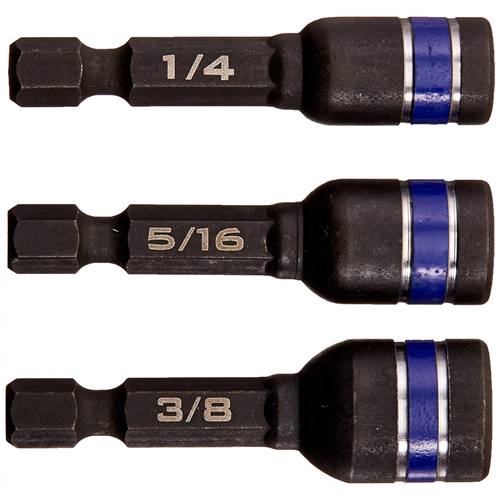 Irwin Industrial Iwaf342-3Impact Performance Series Nut Setter Set 3Pc