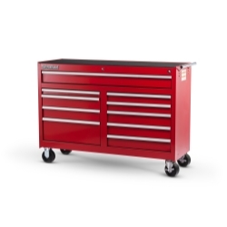 International Tool Box WRB-5410RD 54 x 10 drawer Mobile Cabinet, Red
