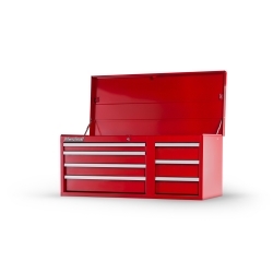 International Tool Box WRT-4207RD 42 x 7 drawer Top Chest, Red