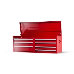 International Tool Box WRT-5407RD 54 x 7 drawer Top Chest, Red