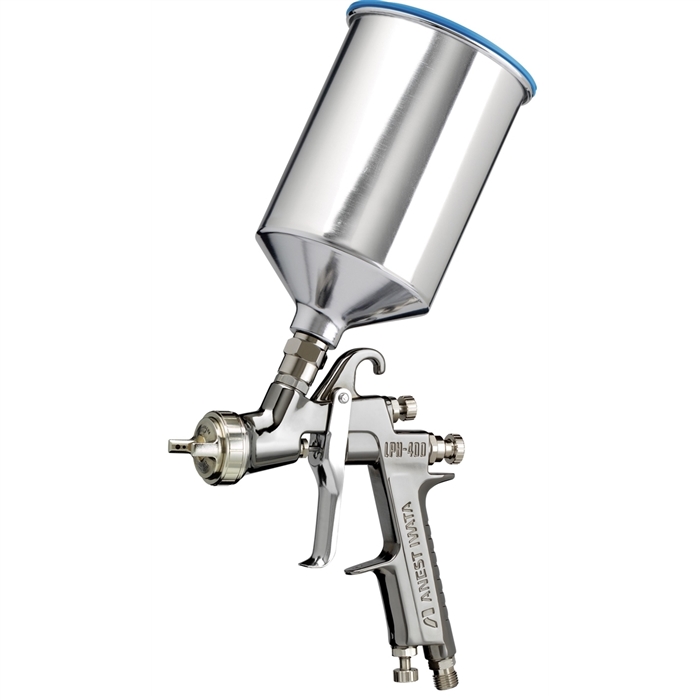 Iwata 5538 LPH400-154LV Center Post Gravity Feed HVLP Spray Gun with 1000ml Cup