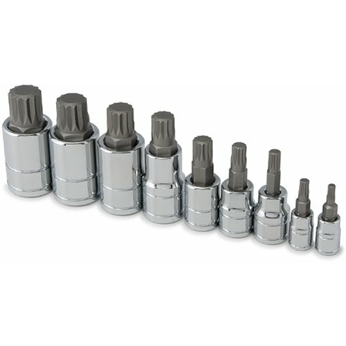 J S Products (Steelman) 609689Pc Triple Square Socket Set