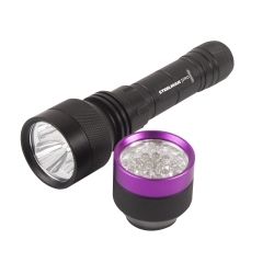 J S Products (steelman) 96883 700 Lumen Rechargeable Flashlight with UV Head Combo Kit