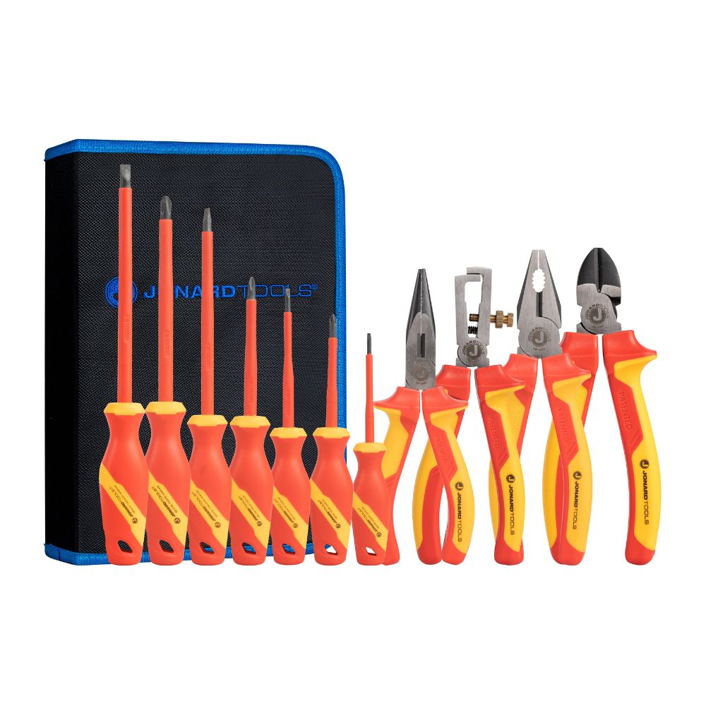 Jonard Tools 11 Piece Insulated Tool Kit | JON-TK-110INS