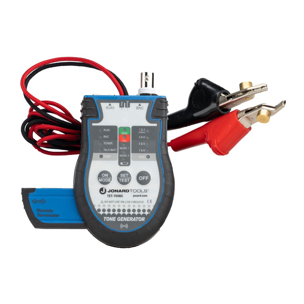 Jonard Tools Cable Tester & Toner+ with ABN | JON-TET-700BC
