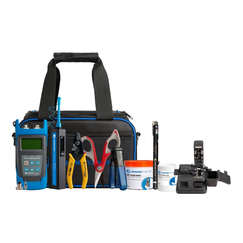 Jonard Tools FTTH Prep Kit w/ PON Power Meter | JON-TK-185PON