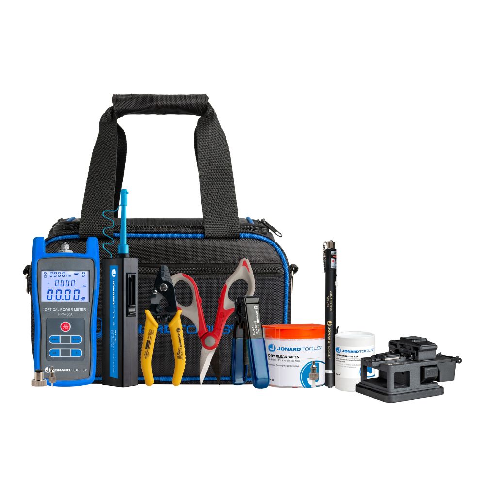 Jonard Tools FTTH Prep Kit with Power Meter | JON-TK-185