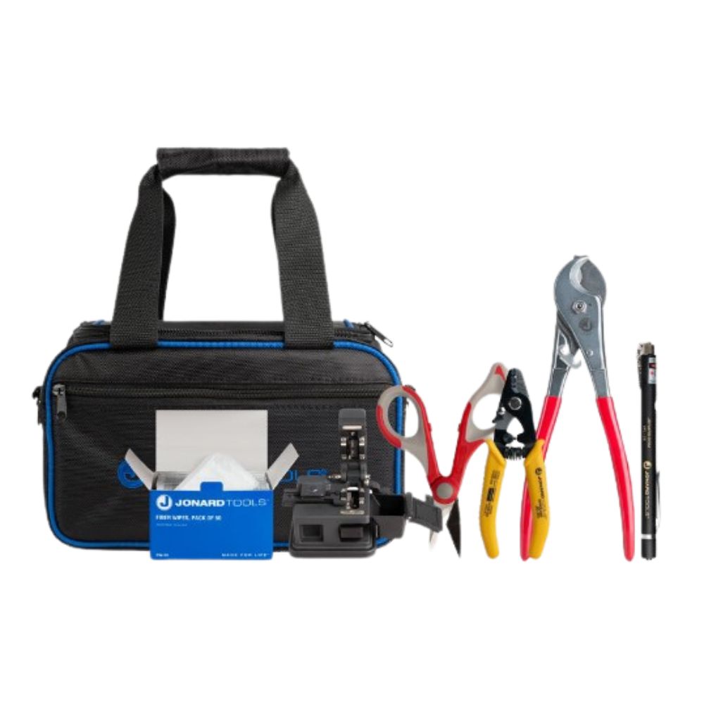 Jonard Tools Fiber Optic Connector Clean & Prep Kit+ | JON-TK-184A