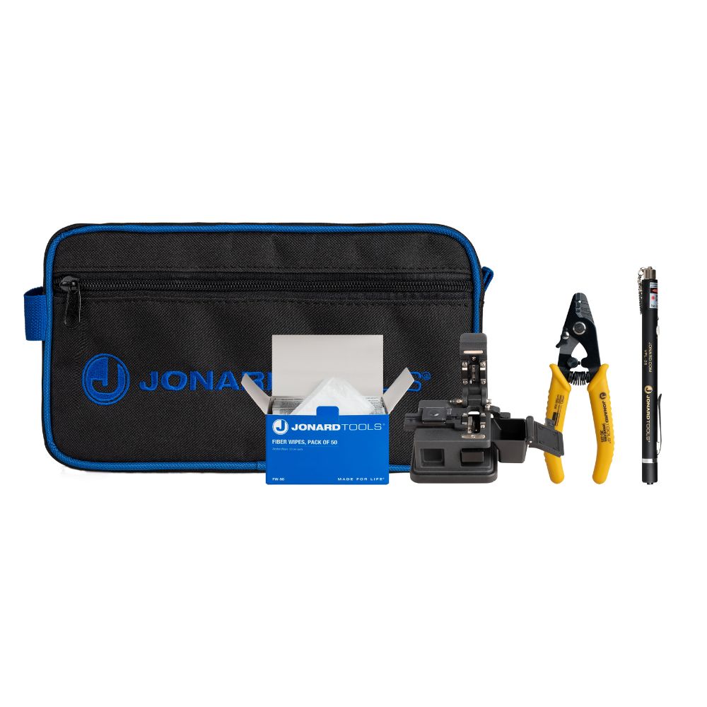 Jonard Tools Fiber Optic Connector Clean and Prep Kit | JON-TK-184
