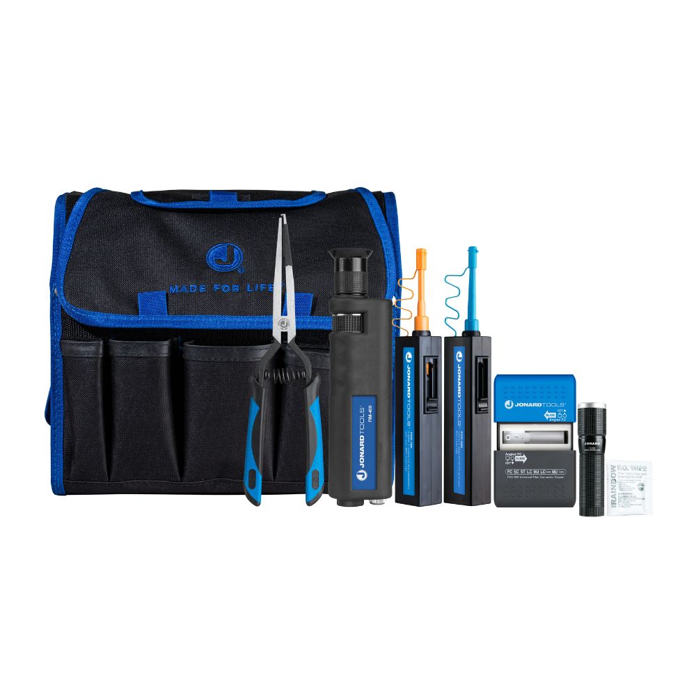 Jonard Tools Fiber Optic Connector Cleaning and Inspection Kit | JON-TK-189