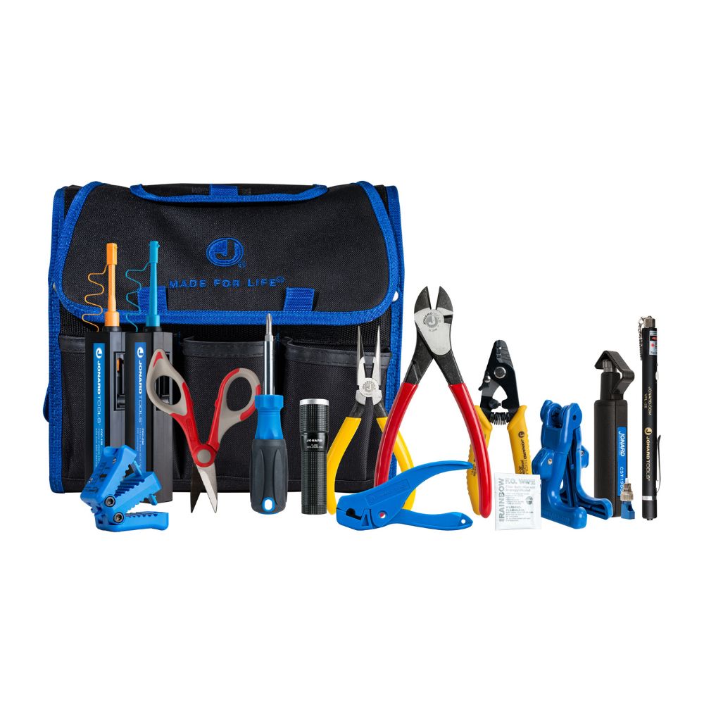 Jonard Tools Fiber Prep Kit with FCC Cleaners & VFL+ | JON-TK-161